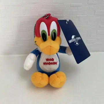 우디 우드페커 봉제 인형 키링 유니버설 스튜디오 재팬