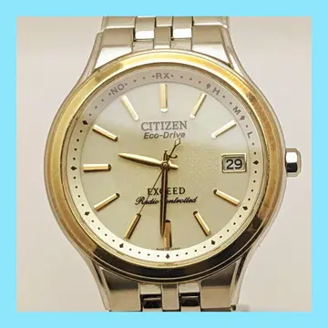 CITIZEN EXCEED 시티즌 엑시드 남성용 손목시계 전파 솔라
