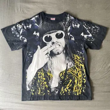 Kurt Cobain 커트 코베인 티셔츠 양면 프린트