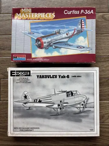 커티스 P-36A & 야코블레프 Yak-6 1/72 스케일