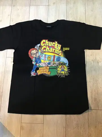 364 BW M Chucky Charms 블랙 티셔츠 M 사이즈