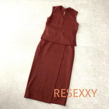 RESEXXY 셋업 프리 사이즈 테라코타