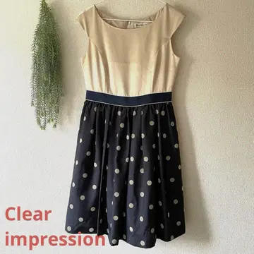Clear impression 클리어 임프레션 원피스 M 투톤 컬러