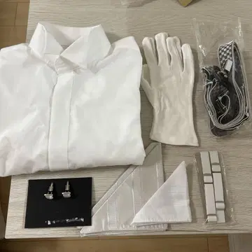 결혼식 신랑 셔츠 턱시도 잡화 세트