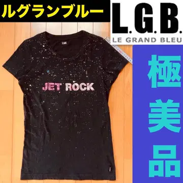 컨디션 최상 L.G.B. JET ROCK 갤럭시 티셔츠 사이즈 1