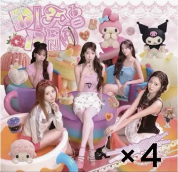 LE SSERAFIM DIFFERENT 메로크로 포스터 4매 세트