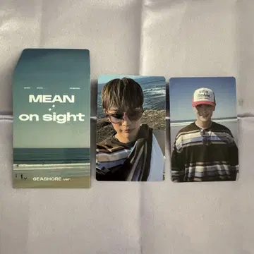 민호 MEAN on sight 사진전 굿즈