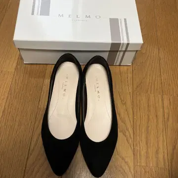 MELMO 천연 가죽 블랙 펌프스