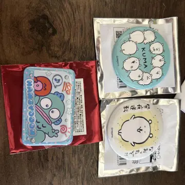 한교동과 나가노의 곰 캔뱃지 세트