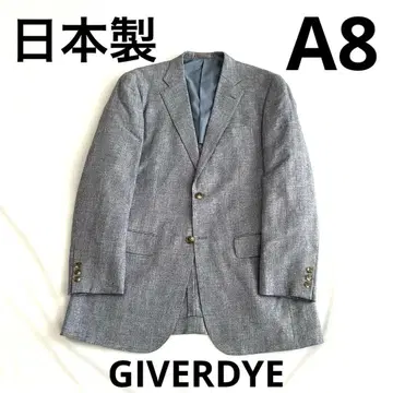 미사용 새상품 GIVERDYE 테일러드 자켓 A8 일본제 87