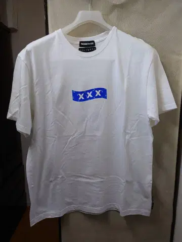 로어건즈 갓 셀렉션 XXX 화이트 콜라보 티셔츠 L
