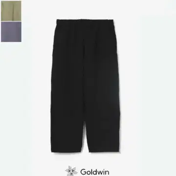 Goldwin 블랙 와이드 팬츠