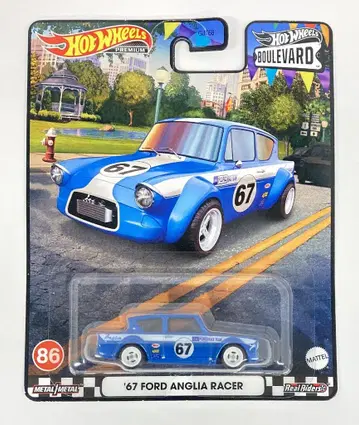 MATTEL 핫휠 불바드 67 포드 앵글리아 레이서