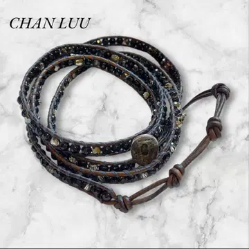 CHAN LUU 팔찌 오리지널 복조리 포함 오닉스 해골