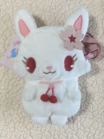 산리오 주얼펫 루비 봉제인형 미니백 숄더 새상품 택 포함
