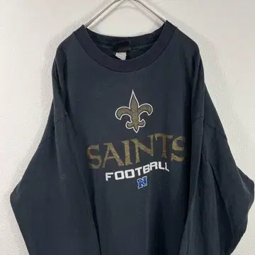 귀신 페이드 USA 구제 의류 00s nfl saints 롱T