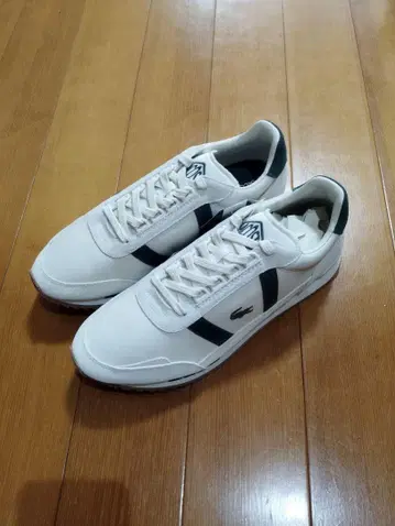 Lacoste 화이트 그린 스니커즈