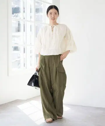25SS IENA 구매 마릴린 문 블라우스 택 포함 새상품