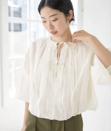 25SS IENA 구매 마릴린 문 블라우스 택 포함 새상품