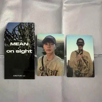 MINHO MEAN on sight 사진전 굿즈