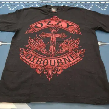 OZZY OSBOURNE 블랙 티셔츠 L 사이즈