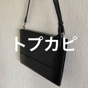 탑카피/사선으로 매는 숄더백 블랙