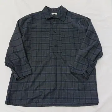 CLANE CLANE CHECK POCKET OVER SHIRT
