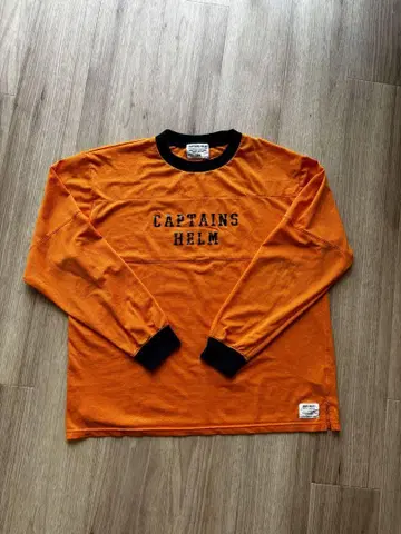 CAPTAINS HELM 긴팔 티셔츠 L 오렌지