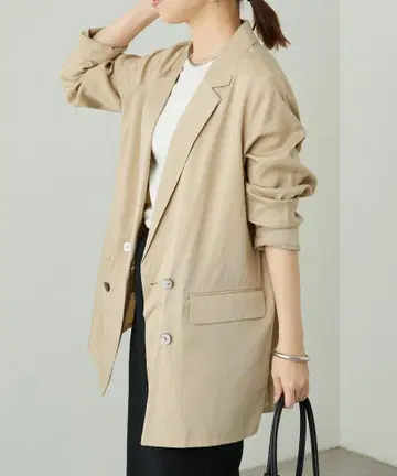 LOUNGEDRESS 라운지 드레스 릴랙스 자켓 베이지