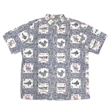 90'S reyn spooner Xmas ALOHA SHIRTS