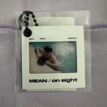 민호 MEAN on sight 사진전 굿즈