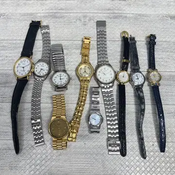 고장난 시계 10개 묶음 관리번호 80 SEIKO, ORIENT 등
