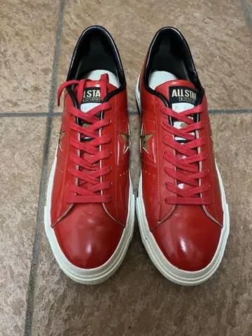 레어!! 27.5cm CONVERSE 원스타 마리오브라더스 레드