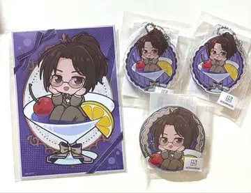 진격의 거인 마루쿠지 한지 챠퐁! 아크릴 키링 캔뱃지