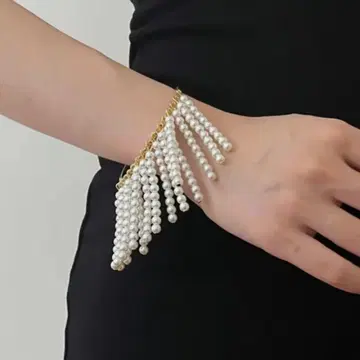 No.684+0 tassel bracelet: 팔찌 뱅글 펄