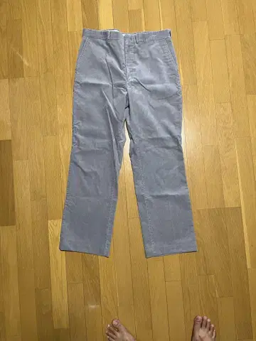 맥그리거 코듀로이 팬츠 빈티지 80s 라이트 그레이