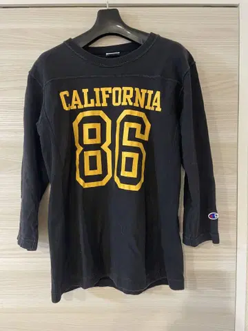 챔피온 리버스 위브 7부 소매 California 86 사이즈 M