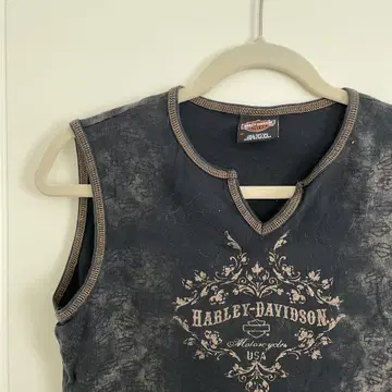 HARLEY-DAVIDSON 슬리브리스 티셔츠