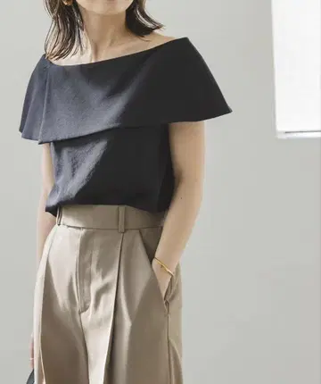 noble 노블 케이프 블라우스