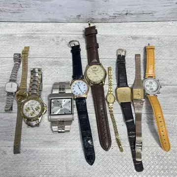 고정 시계 10개 정리 관리 번호 82 SEIKO, 시티즌 등