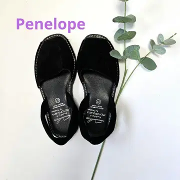 BEAMS PENELOPE / 스웨이드 샌들 37