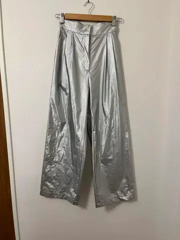 sinn original brand 메탈릭 팬츠 실버 36