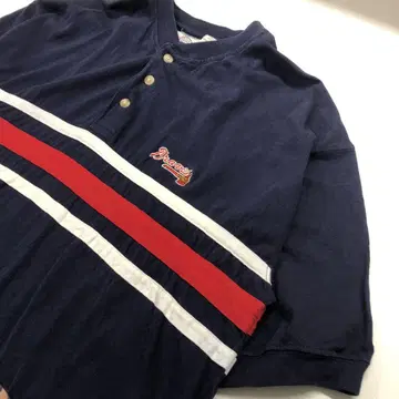 MLB 애틀랜타 브레이브스 90's 헨리넥 티셔츠 L