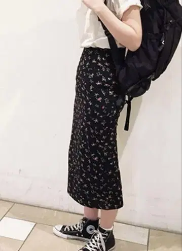 SHINZONE Flower Print Skirt 꽃무늬 스커트