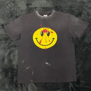 미사용 새상품 READYMADE SMILE 스마일 티셔츠