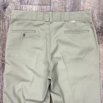 80'S DICKIES 874 치비 택 워크 팬츠 베이지 USA제