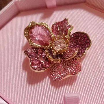 스와로브스키 럭셔리 플라워 반지 현재 ldyllia Florere