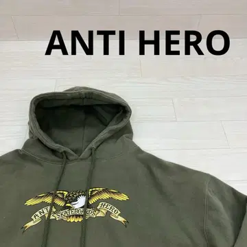 ANTI HERO 클래식 이글 로고 풀오버 후드티