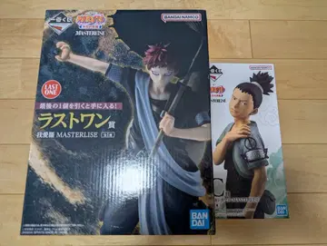 제일복권 NARUTO 나루토 중닌 시험편 나라 사슴 말 가아라 피규어