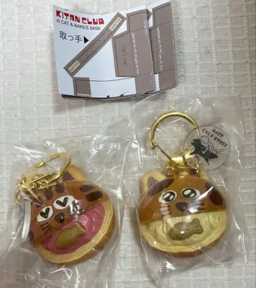CAT&BAKES9456 도라네코 빵 마스코트 피넛 스트로베리